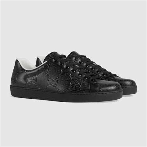 black gucci sneakers men's|farfetch Gucci sneakers men.